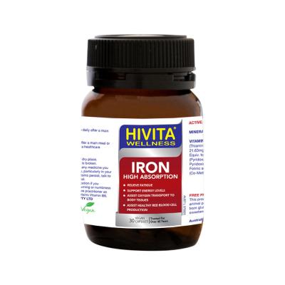 HiVita Wellness Iron High Absorption 30vc